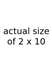 Actual Size Of 2 X 10