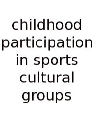 Childhood Participation In Sports Cultural Groups