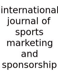 International Journal Of Sports Marketing And Sponsorship