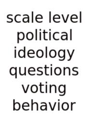 Scale Level Political Ideology Questions Voting Behavior