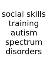 Social Skills Training Autism Spectrum Disorders
