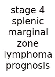 Stage 4 Splenic Marginal Zone Lymphoma Prognosis