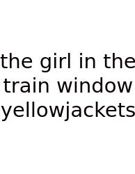 The Girl In The Train Window Yellowjackets
